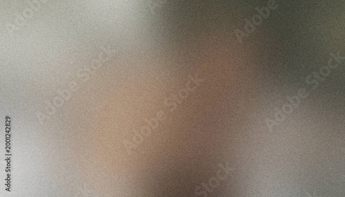 Textured background with fine grain, subtle silver to warm bronze gradient pattern.