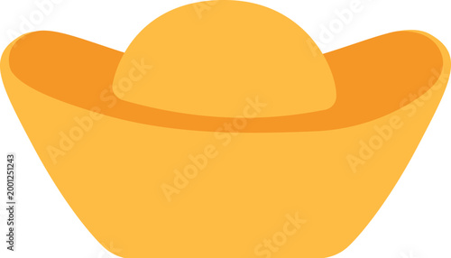 Chinese gold ingot treasure