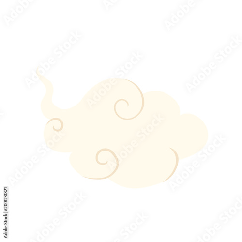 White auspicious cloud