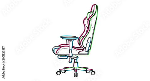Ergonomic Office Chair with Adjustable Features for Comfort.