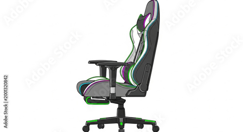 Ergonomic Office Chair with Adjustable Features for Comfort.