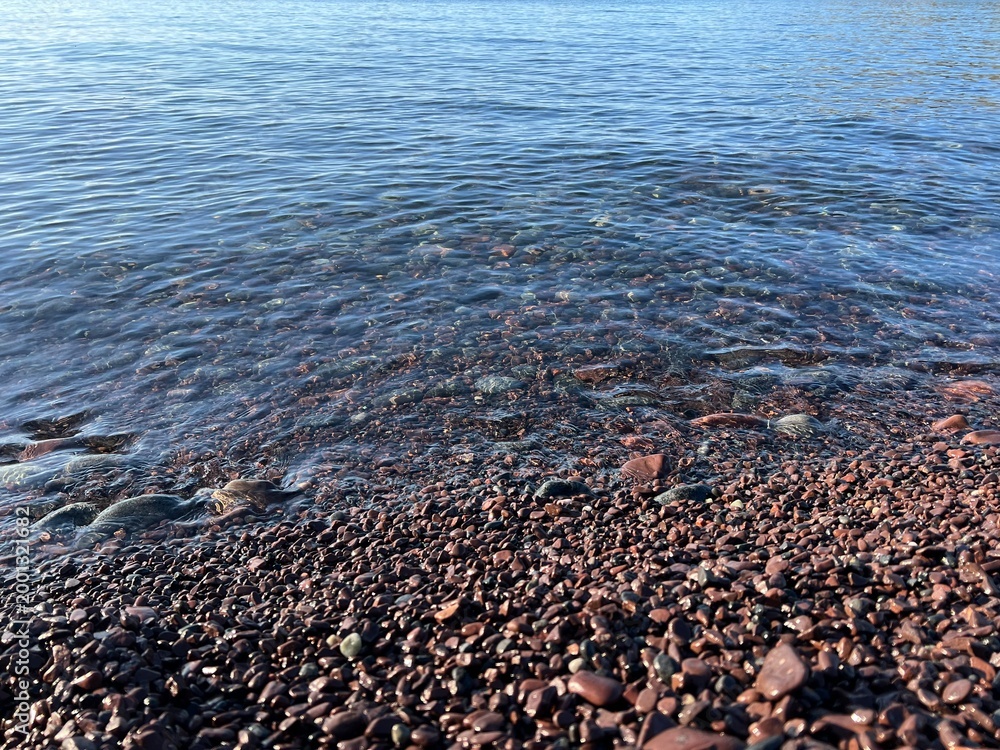 Obraz premium Rock Beach in Summer
