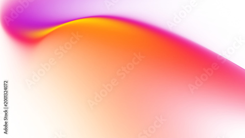 Pink and orange smooth gradient horizon for calm and peaceful background designs