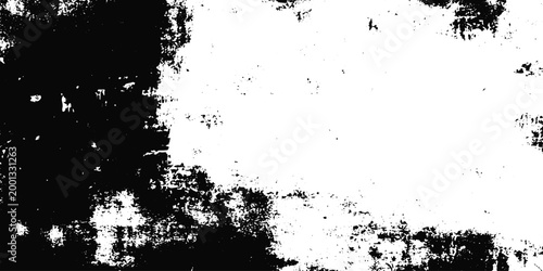 Grunge Frame Texture Distressed Vintage Border with Rough Edges and Weathered Surface for Photo Editing Background and Creative Project Use.