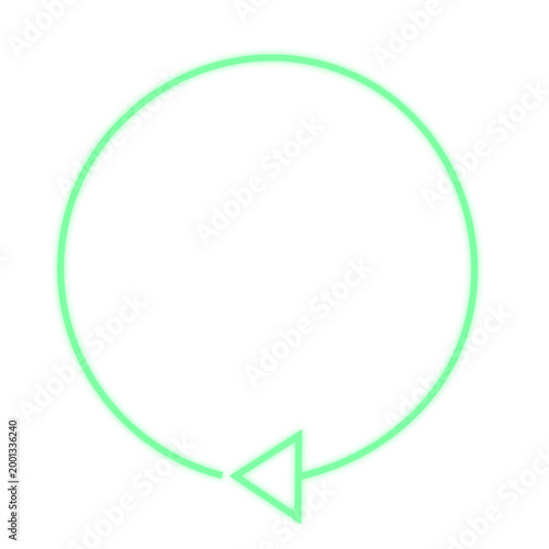 neon-circle-arrow-green-icon