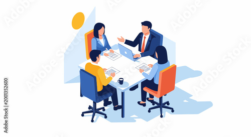 Professional business job interview process hiring manager human resources team meeting candidate recruitment career opportunity office