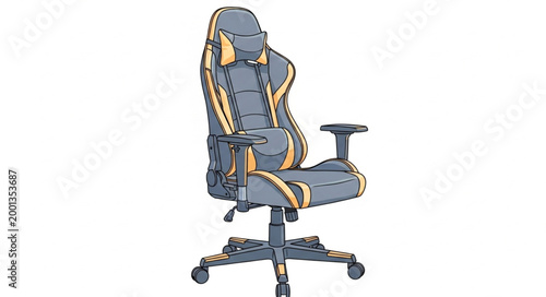 Ergonomic Office Chair with Adjustable Features and Comfort.