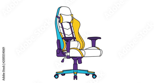 Ergonomic Office Chair with Adjustable Features.