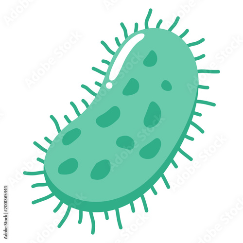 Bacillus Bacteria Microbe Medical Illustration Element
