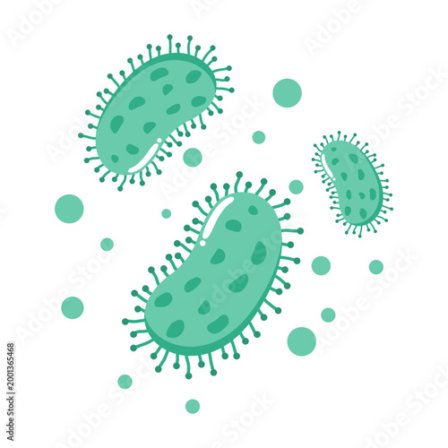 Cell Cluster Biology Microbe Illustration Element