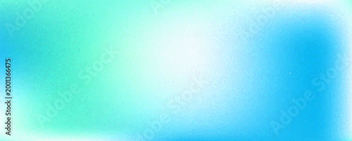 Amazing Blue Green Blur Gradient With Grainy Noise Texture. Abstract Turquoise Mesh and Dynamic Flow Background
