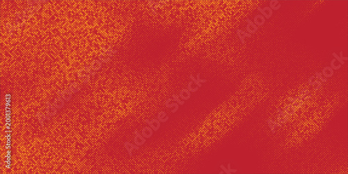 Bright red and orange halftone background for hot summer sale and discount banners.