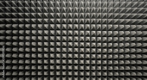 abstract geometric grid pattern in monochrome with radial light effect for modern design