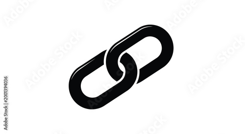 chain link silhouette high quality professional detailed modern