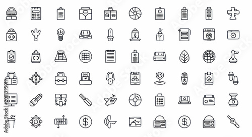 Black icons on white background.
