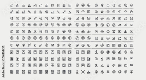 Symbols and icons on keyboard.