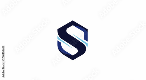 Modern Abstract Design Featuring a Stylish Letter S Logo. Free Download Modern Abstract Design Featuring a Stylish Letter S Logo. - GFXLoad