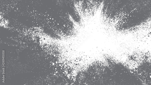 Abstract black and white distressed grunge texture with sketch style grain overlay modern vector background for print use