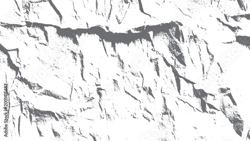 Fine dust particles and grainy texture on white background grunge dirt overlay for aged vintage effect