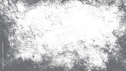 Fine dust particles and grainy texture on white background grunge dirt overlay for aged vintage effect