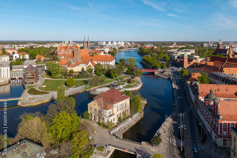 Fototapeta premium Wrocław, Polska
