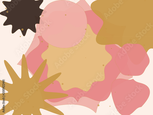 Gielis Superformula Flower Diatom Abstract Background