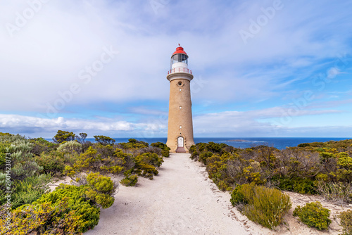 Cape du Couedic Lighthouse in South Australia located at Cape du Couedic on Kangaroo Island, Australia