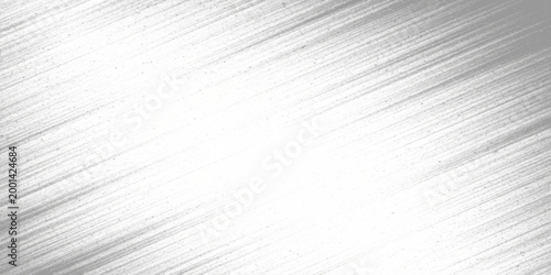 Gray metallic brushed steel background texture with diagonal lines and subtle gradient effect for design and decoration