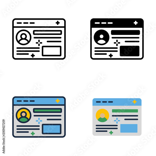 Web Profile Page is an online page displaying user information, content, and links in a structured format.