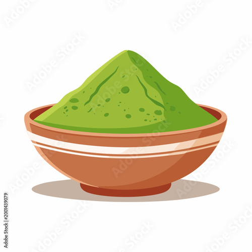 Bowl of Green Powder