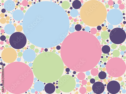 Circle Packing Pattern Generative Art Editorial Design