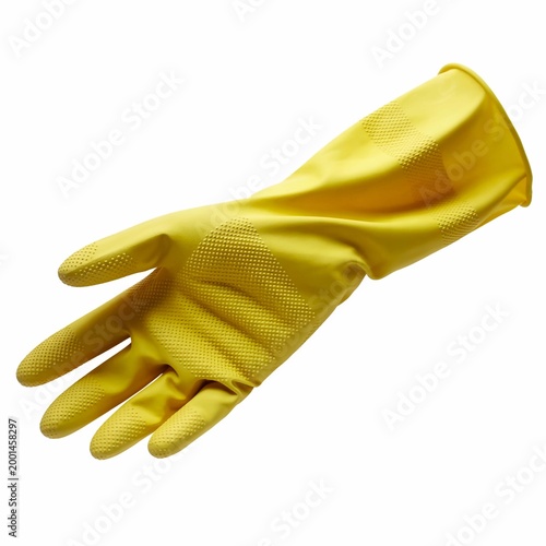Blue microfiber cloth isolated on white background, ideal for cleaning surfaces