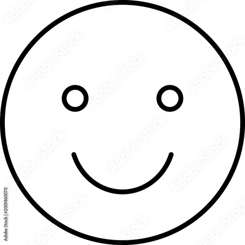 Happy Smile Face Emotion Icon