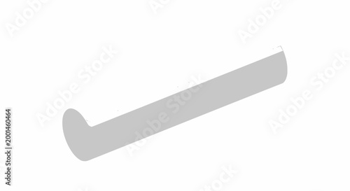 Grey metal hook tool.