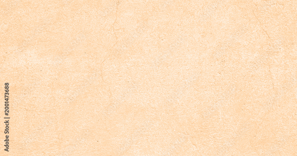 Fototapeta premium Textured light beige paper surface with subtle cracks and fine grain detailed material background.