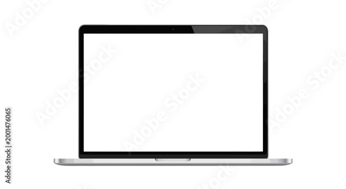 Laptop Computer Device Technology Silver.