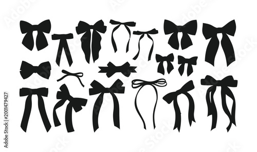 vector silhouettes of people