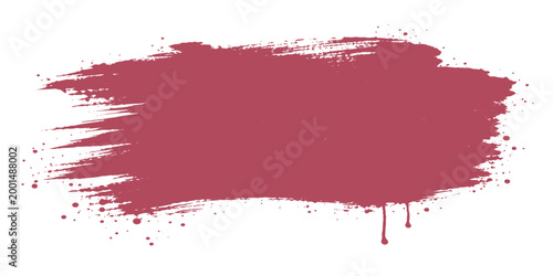 Vibrant strokes of rouge burst forth, delivering a potent splash of color, a visual texture that begs to be explored. 