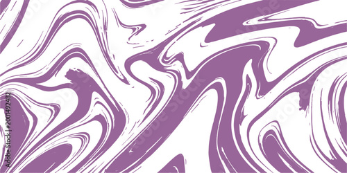 Abstract Fluid Art of Lavender and White. Mesmerizing swirls and textures, a visual symphony of artistic freedom.