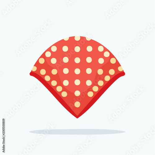 Red Polka Dot Bandana