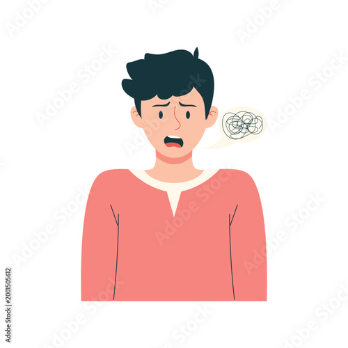 Alcohol Addiction Symptoms Flat Illustrations