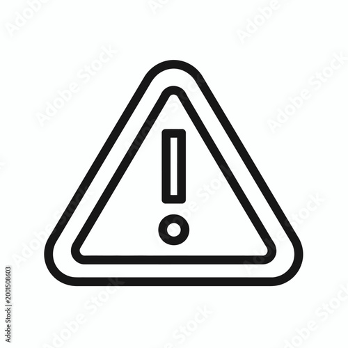 Warning Triangle Exclamation Mark Caution Sign.