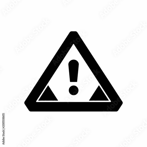 Warning Triangle Exclamation Mark Caution Sign.