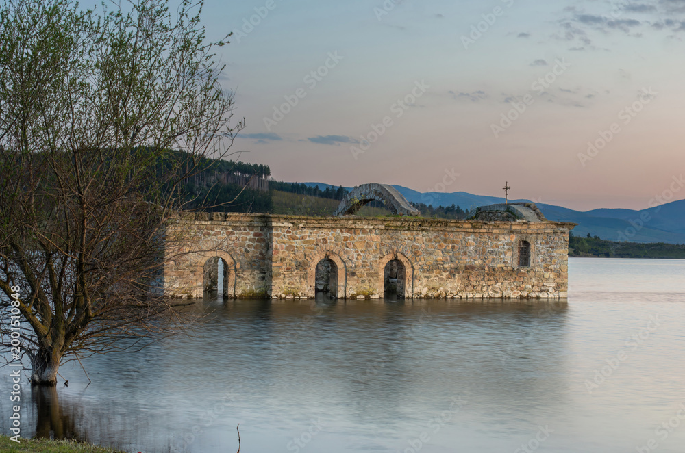 Obraz premium The Sunken Church of St. Ivan Rilski