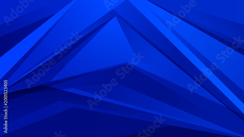 Abstract Modern Blue Geometric Background