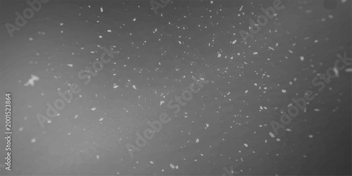 A serene image, capturing the essence of falling snow in a soft, dreamy embrace of winter.