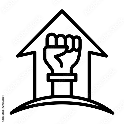 Positive Reinforcement Icon - Black Outline