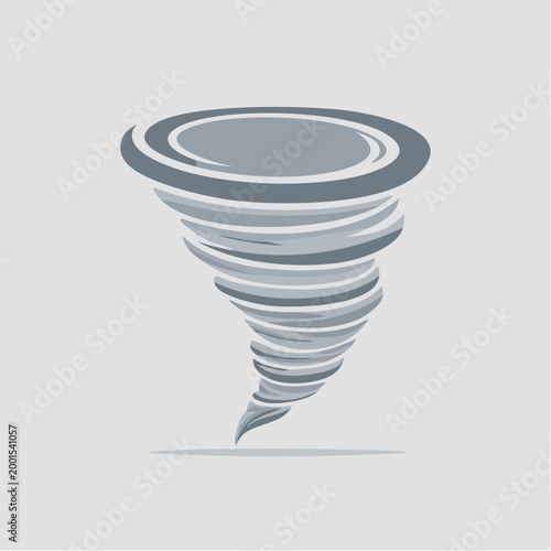 Stylized Tornado Icon