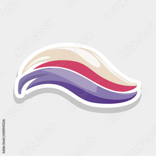 Swirl of Toothpaste