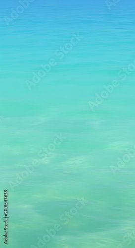 Ocean Water Surface Background - Blue and Turquoise Gradient.